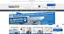 Desktop Screenshot of pacificpeche.com