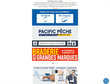 Tablet Screenshot of pacificpeche.com